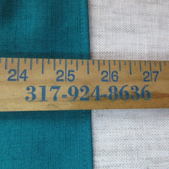 Jaclyn Smith Blouse Top Womens XL Teal Palm Leaf Print Short Sleeve Round Neck - Picture 5 of 7